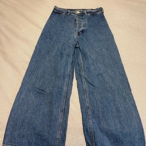 Jesse Kamm Japanese Denim Sailor Pants Sz 6 EUC * Open to Offers *